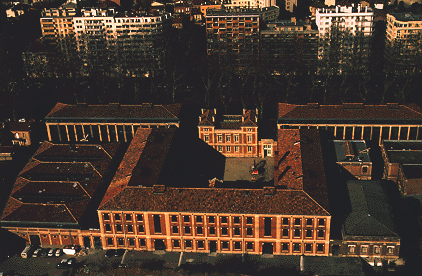 Vue aérienne de la manufacture des Tabacs de Toulouse